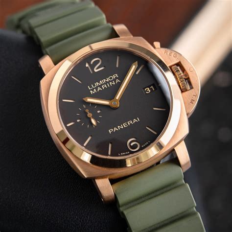 panerai rose gold price